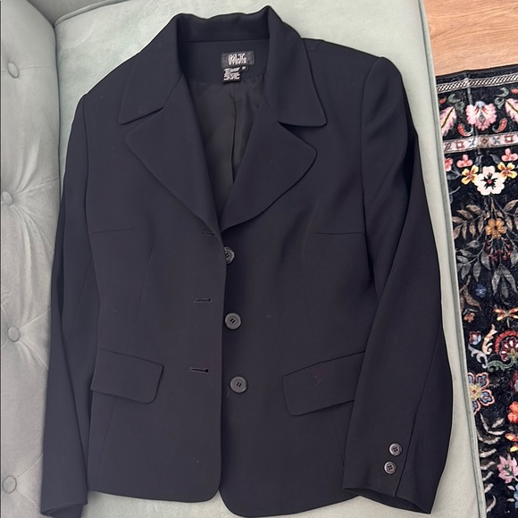 Morgan Taylor studio Classic Black Women's Blazer - Picture 1 of 5